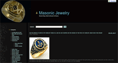 Desktop Screenshot of masonicjewelryblog.com